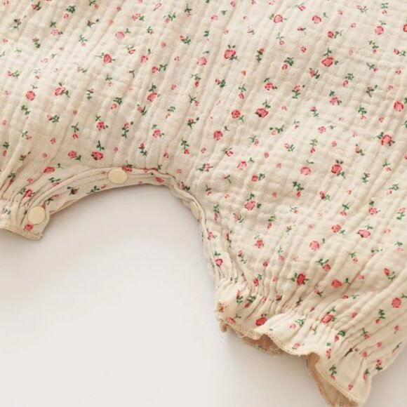 🌼 Sweet, Soft, and Summer-Ready! 🌼 100% Cotton Infant Bodysuit - Picture 4 of 4